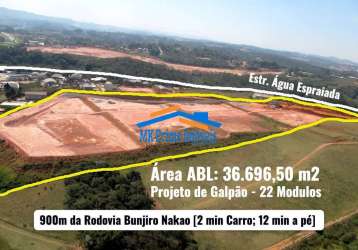 Área 80.000m² condominio fechado p/ venda/locação caucaia do alto cotia/sp