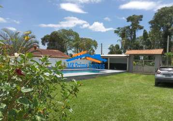 Chácara 1.000m² com 4 dorm sendo 2 suítes piscina para venda em ibiuna/sp