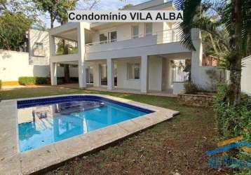 Linda casa com piscina  - vila alba/sp.