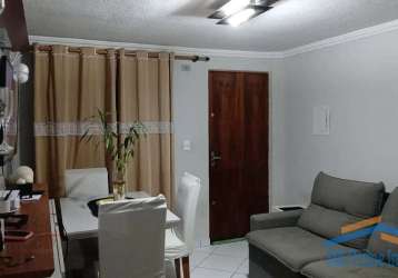 Apartamento 52m² c/ 2 dorm 1 vaga para venda - carapicuíba/sp