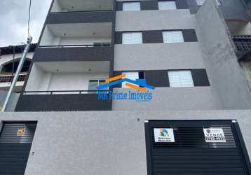 Apartamento novo com  2 dormitórios com terraço - vila adalgisa/sp.