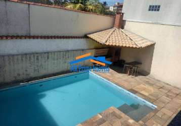 Casa térrea com 4 dormitórios (2 suítes) e 6 vagas - city bussocaba, osasco