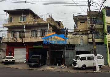 Prédio resid e comerc. c/ 15 casas e 6 salões p/ renda jd mutinga osasco/sp