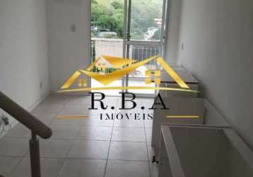 Cobertura com 2 quartos à venda na rua quiririm, vila valqueire, rio de janeiro, 127 m2 por r$ 480.000