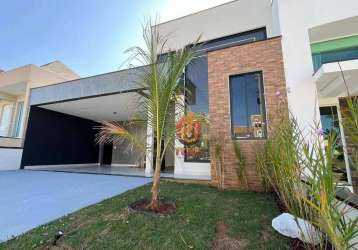 Casa com 3 dormitórios à venda, 155 m² por r$ 1.100.000,00 - condomínio campos do conde - sorocaba/sp