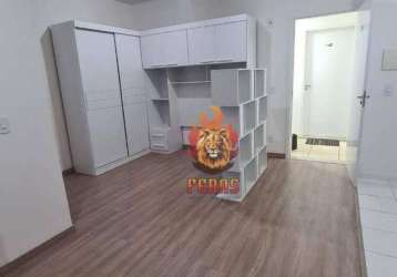 Studio com 1 dormitório à venda, 25 m² por r$ 164.000,00 - jardim betânia - sorocaba/sp