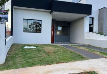 Linda térrea de 104m² à venda no excelente condomínio fechado villagio ipanema i- sorocaba - sp.