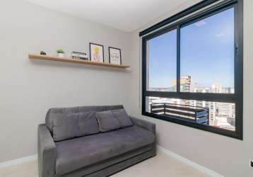 Studio mobiliado à venda por r$ 315.000 - centro – curitiba/ pr