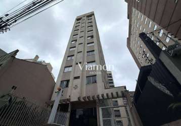 Apartamento com 1 quarto à venda no centro - curitiba/pr