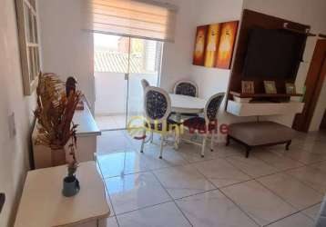 Apartamento com 2 dormitórios à venda, 67 m² por r$ 215.000,00 - residencial paraíso - taubaté/sp