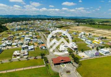 Terreno à venda, 343 m² por r$ 260.000,00 - condomínio terras do vale - caçapava/sp