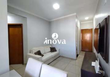 Apartamento à venda, 2 quartos, 1 suíte, 2 vagas, olinda - uberaba/mg