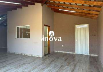 Casa à venda, 2 quartos, 1 suíte, 2 vagas, marajó, jardim - uberaba/mg