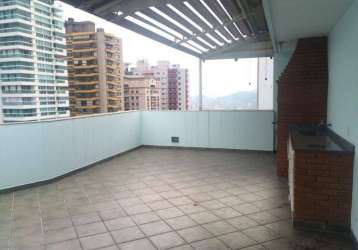 Cobertura duplex com 264m² no edificio regina - barueri sp.