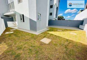Apartamento garden com 2 quartos sendo 01 com suite à venda, 109 m² por r$ 518.000 - santa mônica - belo horizonte/mg