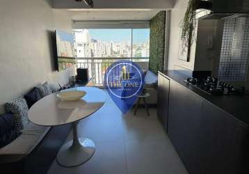 Apartamento à venda de 68m² com terraço gourmet, chácara inglesa, são paulo, sp 2 dormitórios, 1 su