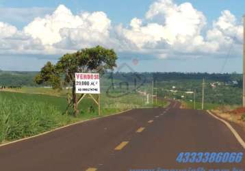 Terreno para venda em maringá, gleba ribeirão sarandi