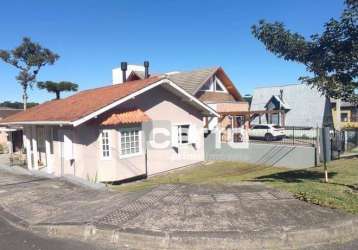 Casa com 3 dormitórios à venda, 121 m² - palace hotel - canela/rs