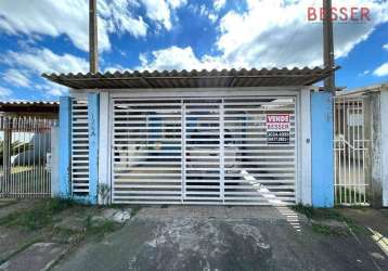 Casa com 2 dormitórios à venda, 55 m² por r$ 190.900,00 - três marias - esteio/rs