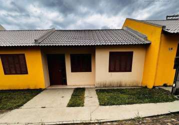 Casa com 2 dormitórios à venda, 47 m² por r$ 179.000,00 - ipiranga - sapucaia do sul/rs