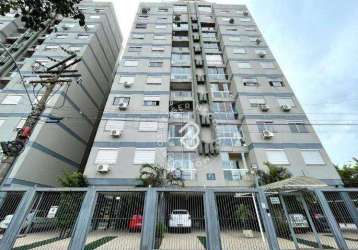 Apartamento com 3 dormitórios para alugar, 86 m² por r$ 1.836,00/mês - rio dos sinos - são leopoldo/rs