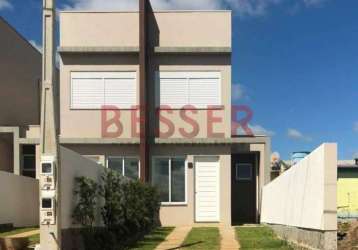 Sobrado com 2 dormitórios à venda, 44 m² por r$ 229.990,00 - scharlau - são leopoldo/rs