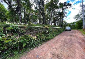 Terreno à venda, 2.833 m² por r$ 380.000,00 - chacara piratininga - atibaia/sp