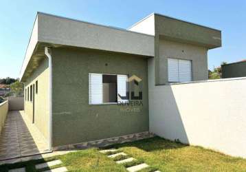 Casa com 2 dormitórios à venda, 52 m² por r$ 320.000,00 - vila santa helena - atibaia/sp