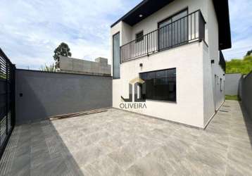 Casa com 3 dormitórios à venda, 119 m² por r$ 600.000,00 - vivejo  - atibaia/sp