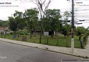 Galpão/depósito/armazém para aluguel com 5000 metros quadrados em rio do ouro - niterói - rj