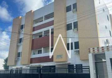 Apartamento com 2 dormitórios à venda, 52 m² - jardim cidade universitária - joão pessoa/pb