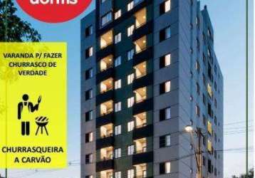 Apartamento para venda em mauá, vila bocaina, 1 dormitório, 1 banheiro, 1 vaga