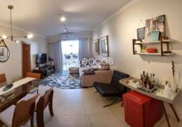 Apartamento à venda, 3 quartos, 1 suíte, 2 vagas, centro - uberlândia/mg