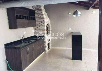 Casa à venda, 3 quartos, 1 suíte, 2 vagas, brasil - uberlândia/mg