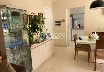 Apartamento à venda, 3 quartos, 1 suíte, 2 vagas, tabajaras - uberlândia/mg