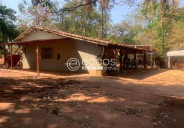 Chácara à venda, 2 quartos, jockey camping - uberlândia/mg