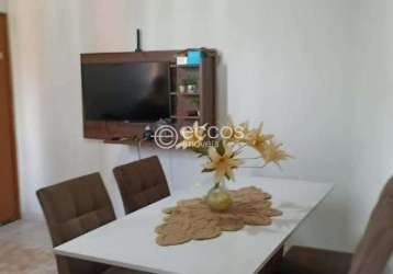 Apartamento à venda, 2 quartos, 1 vaga, chácaras tubalina e quartel - uberlândia/mg