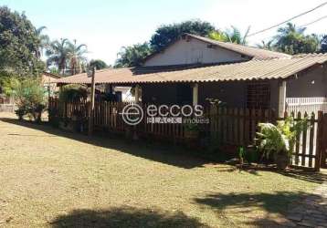 Chácara à venda, 4 quartos, zona rural - uberlândia/mg