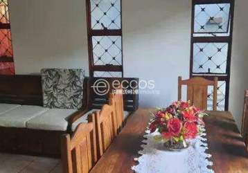 Casa à venda, 3 quartos, 1 suíte, 2 vagas, pacaembu - uberlândia/mg