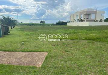 Terreno em condomínio à venda, granja marileusa - uberlândia/mg