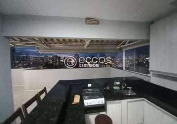 Apartamento para aluguel, 3 quartos, 1 suíte, 3 vagas, saraiva - uberlândia/mg