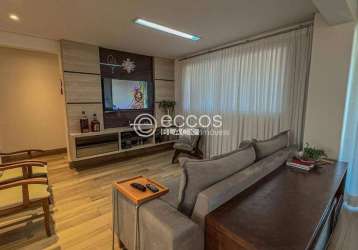 Apartamento à venda, 3 quartos, 3 suítes, 3 vagas, lídice - uberlândia/mg