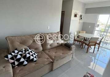 Apartamento à venda, 2 quartos, 1 suíte, 1 vaga, alto umuarama - uberlândia/mg