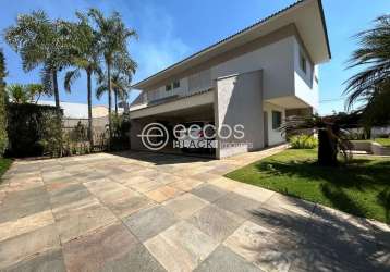 Casa à venda, 4 quartos, 4 suítes, 5 vagas, vigilato pereira - uberlândia/mg