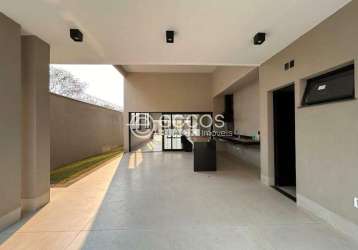 Casa à venda, 3 quartos, 3 suítes, 4 vagas, jardim karaíba - uberlândia/mg