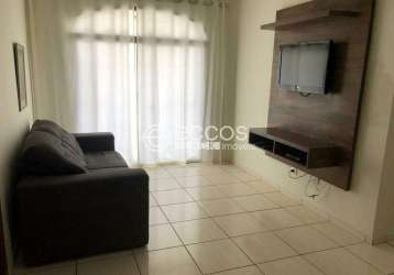 Apartamento à venda, 1 quarto, 1 suíte, 1 vaga, centro - uberlândia/mg