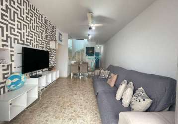 Cobertura com 4 dormitórios para alugar, 200 m² por r$ 7.800/mês - pitangueiras - guarujá/sp