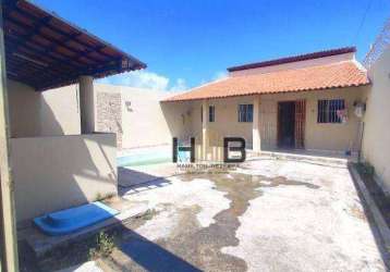 Casa na praia das fontes com piscina - 2 dormitórios à venda, 90 m² por r$ 160.000 - praia das fontes - beberibe/ce