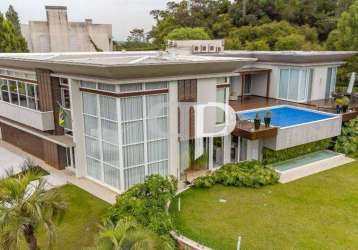 Casa com 4 dormitórios à venda, 900 m² por r$ 14.900.000,00 - alphaville graciosa - pinhais/pr