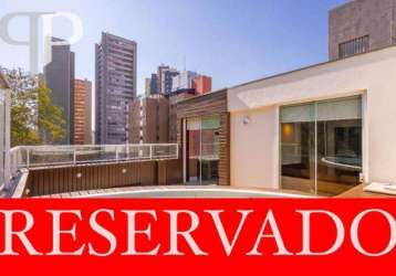 Cobertura com 3 dormitórios à venda, 125 m² por r$ 850.000,00 - champagnat - curitiba/pr